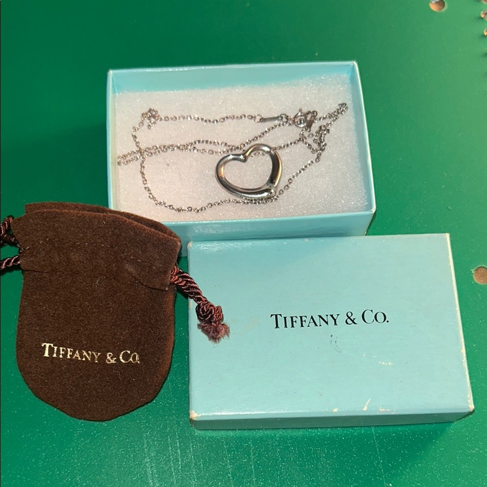 Tiffany & Co. Silver Heart Necklace